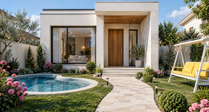 طراحی ویلای نقلی؛ راهنمای طراحی ویلای کوچک، زیبا و کاربردی
