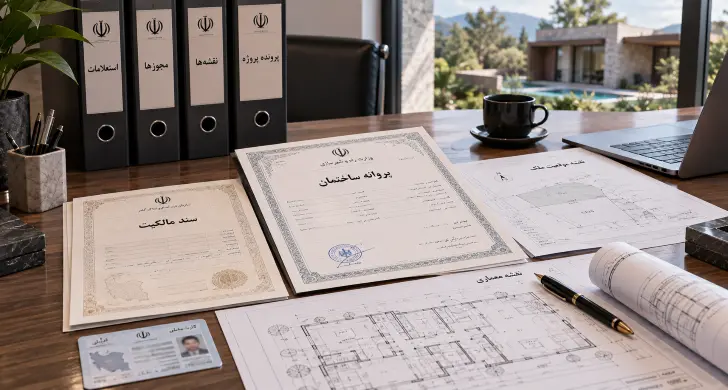 مجوزهای موردنیاز برای ساخت ویلا؛ مراحل، مدارک و شرایط دریافت مجوز
