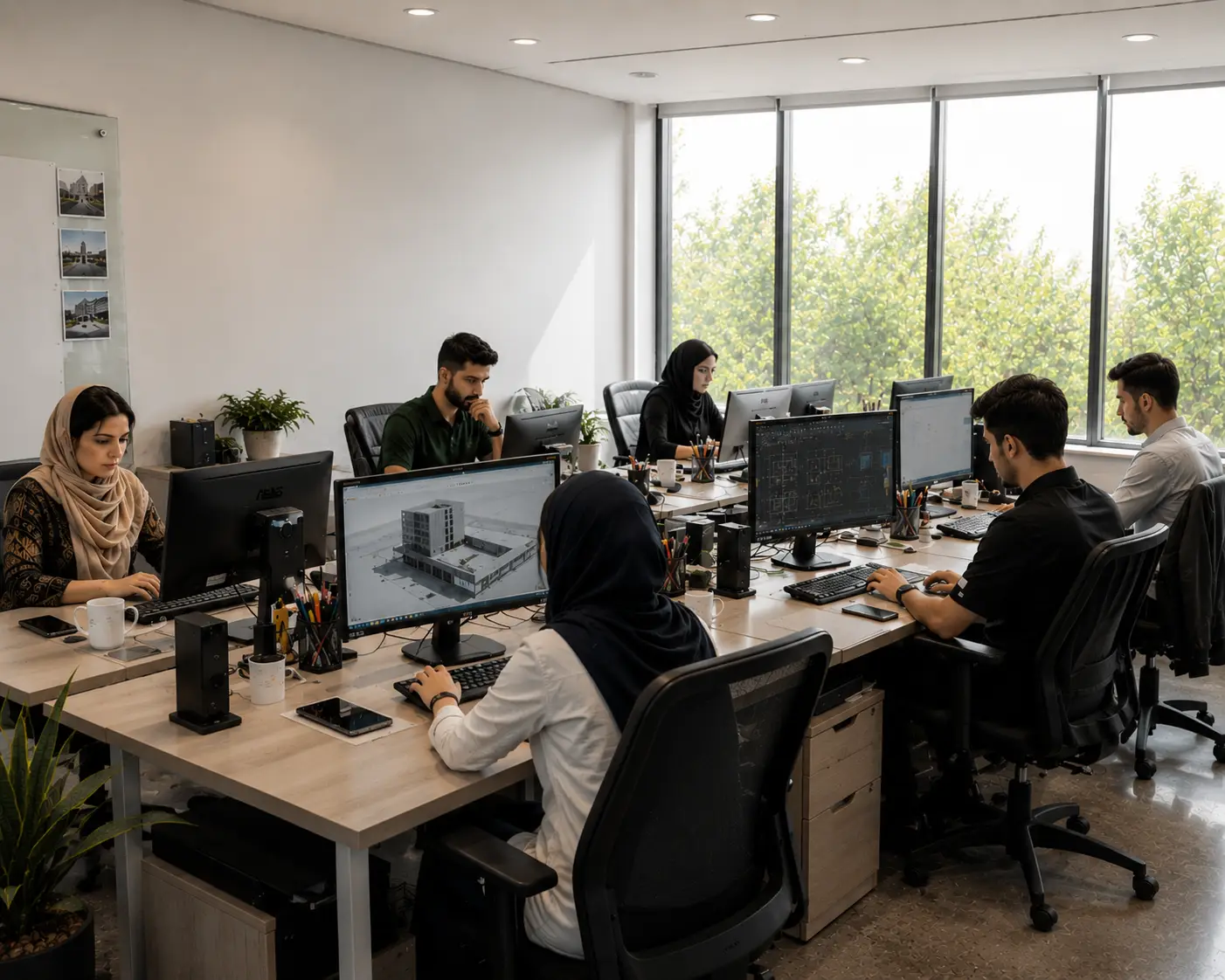 دفتر شرکت معماری سیکاس